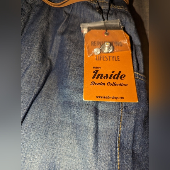 Denim Mini Skirt Size US 2 - Picture 2 of 4